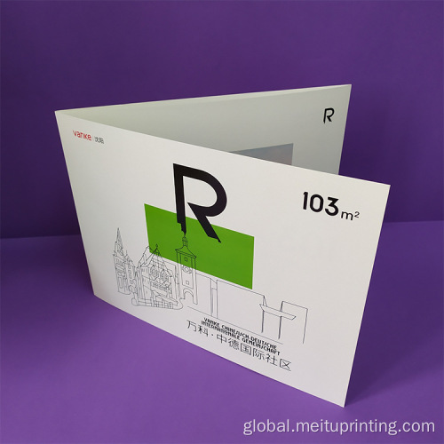 Paper Folder Printing Custom Pocket Presentation Paper Folder Supplier